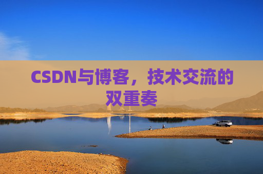 CSDN与博客，技术交流的双重奏